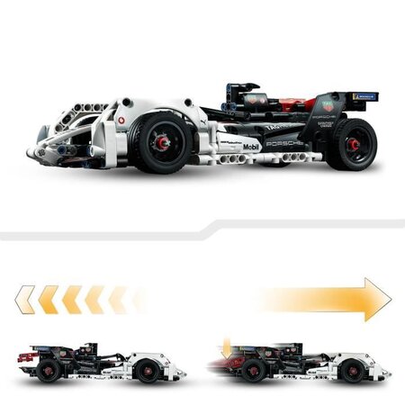 Lego 42137 technic la porsche 99x electric formula e voiture de course  jouet a rétrofriction avec appli de réalité augmentée - La Poste