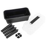 vidaXL Parterre surélevé 77x38 7x82 cm PP