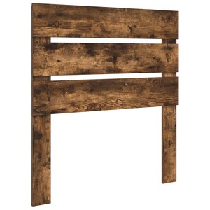 vidaXL Tête de lit Chêne fumé 90 cm Bois d'ingénierie