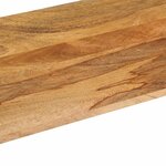 vidaXL Table console 110x30x75 cm bois de manguier massif