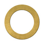 Numéro 0-Numéro adhésif pour boîtes aux lettres - Vinyle épais texturé, hauteur 50 mm - Or Vieilli