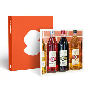 SMARTBOX - Coffret Cadeau Sélection de 5 bouteilles de pineau des Charentes à découvrir chez soi -  Gastronomie