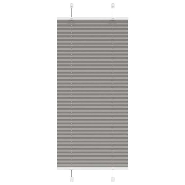 vidaXL Store plissé anthracite 55x150 cm largeur du tissu 54 4 cm