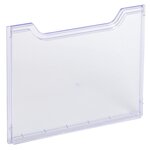 Plaque De Recouvrement Horizontal A4 - Cristal - Exacompta