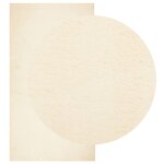vidaXL Tapis HUARTE à poils courts doux et lavable crème 60x110 cm