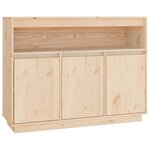 vidaXL Buffet 104 5x34x80 cm Bois massif de pin