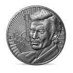 Blister johnny portrait avec mini médaille couleur argent