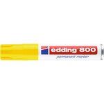 Marqueur Permanent 800 Corps Alu Jaune Pointe Biseautée 4-12 mm x 5 EDDING