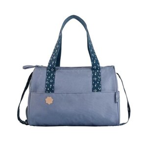 Sac à langer Pocketstyle - Plan à langer  Housse isotherme  Pochette  Attaches-poussette  Bleu