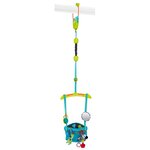 Bright starts balancelle de porte pour bébés "bounce'n spring" turquoise