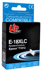 Cartouche encre UPrint compatible EPSON T18XL cyan