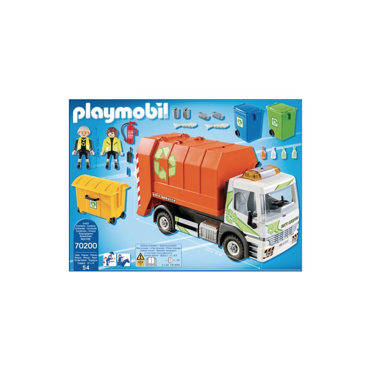 Playmobil - Camion Recyclage City Life