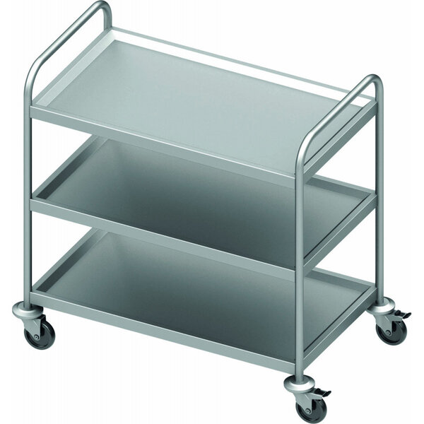 Desserte inox avec 3 plateaux - profondeur 500 - stalgast -  - inox 1200x500x500x950mm