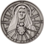 Pièce de monnaie en Argent g 42 Millésime 2023 Our Lady Of Seven Sorrows BURIAL OF JESUS BY JOSEPH OF ARIMATHEA