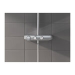 Grohe colonne de douche avec mitigeur thermostatique euphoria smartcontrol system 260 mono 26509000