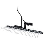 vidaXL Scarificateur pour tondeuse autoportée 120 cm