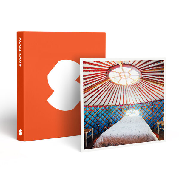 SMARTBOX - Coffret Cadeau Séjour insolite et familial en Provence : 2 jours en yourte près d'Avignon -  Séjour