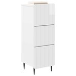 vidaXL Armoire à tiroirs 33 x 34 5 x 92 cm Bois d'ingénierie