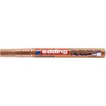 Marqueur Peinture Brillante 753 Cuivre Pointe Calligraphie 1-2 5 mm x 5 EDDING