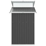 vidaXL Abri de jardin Anthracite 270x130x208 5 cm Acier galvanisé