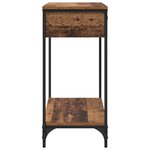 vidaXL Table console Bois ancien 100 x 34.5 x 75 cm Bois d'ingénierie
