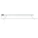 vidaXL Auvent manuel rétractable avec LED bordeaux 300x250 cm