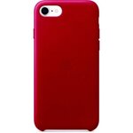 APPLE Coque pour iPhone SE Cuir - (PRODUCT)RED