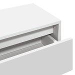 vidaXL Ensemble de meubles de couloir 4 Pièces blanc bois d'ingénierie