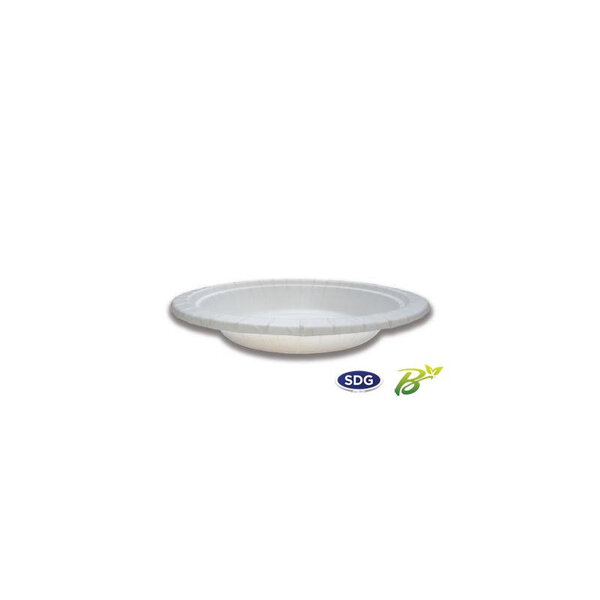Assiette creuse carton  20 cm - sdg - lot de 250 - carton
