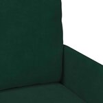 vidaXL Canapés avec coussin Vert foncé 60 x 56 x 80 cm Contreplaqué