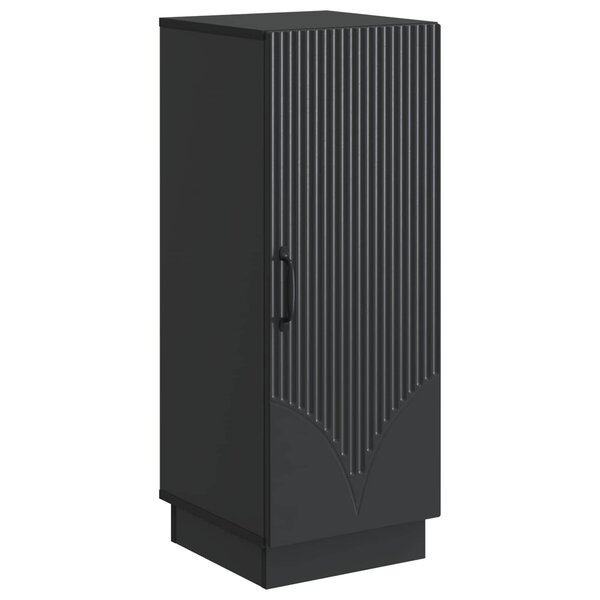 vidaXL Buffet Noir 33 x 34 5 x 87 cm Bois d'ingénierie