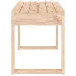 vidaXL Banc de jardin 80x38x45 cm bois massif de pin