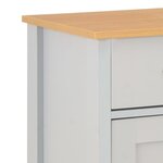 vidaXL Buffet Gris 79x35x81 cm