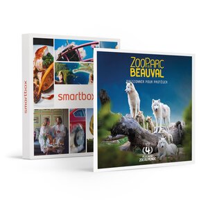 SMARTBOX - Coffret Cadeau Billets pour le ZooParc de Beauval 2026 : 1 entrée adulte et 2 entrées enfant pour 1 journée - Multi-thèmes