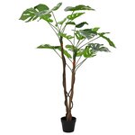 vidaXL Plante Monstera Artificielle Vert 70 x 16 x 130 cm