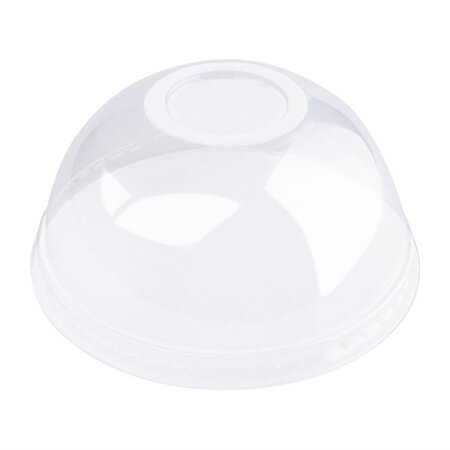 Couvercles dôme compostables en pla pour gobelets 340-454-568 ml - lot de 1000 - fiesta green -  - acide polyactique (pla)