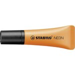 Filet de 5 Surligneurs NEON Tendance Pointe Biseautée 2- 5 mm x 10 STABILO