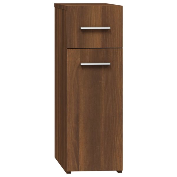 vidaXL Armoire apothicaire Chêne marron 20x45 5x60cm Bois d'ingénierie
