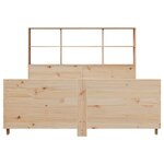vidaXL Cadre de lit sans matelas 150x200 cm bois de pin massif