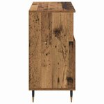 vidaXL Buffets 3 Pièces Bois ancien 180 x 35 x 70 cm Bois d'ingénierie