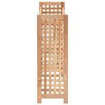 vidaXL Casier à bouteilles pour 25 bouteilles Bois de noyer 63x25x73cm