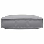 vidaXL Coussin pour assise de palette Gris 60 x 60 x 12 cm