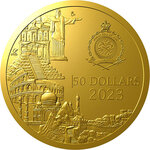 Pièce de monnaie en Or 50 Dollars g 31.1 (1 oz) Millésime 2023 Seven Wonders COLOSSEUM