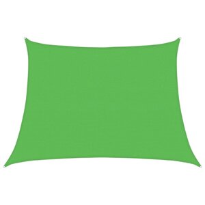 vidaXL Voile d'ombrage 160 g/m² Vert clair 4/5x3 m PEHD