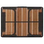 Eurotrail Table de camping Arsoli bambou 60x45 cm