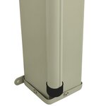 vidaXL Auvent latéral rétractable de patio 140x300 cm Gris