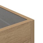 vidaXL Armoire de rangement chêne artisanal 40 x 40 x 30 cm