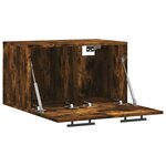 vidaXL Armoire murale Chêne fumé 60x36 5x35 cm Bois d'ingénierie