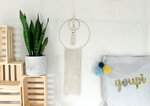 Kit DIY : Tissage mural 85 x 26 cm