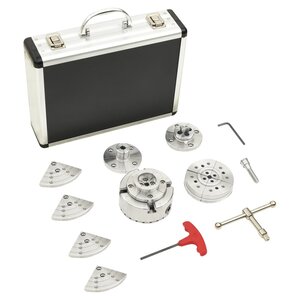 vidaXL Mandrin à bois auto-centrant pour 3 75 pouces acier